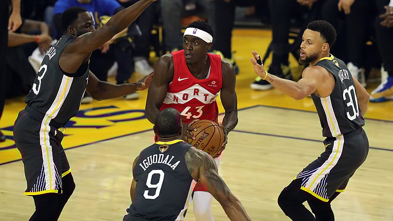 pascal siakam trade, golden state warriors