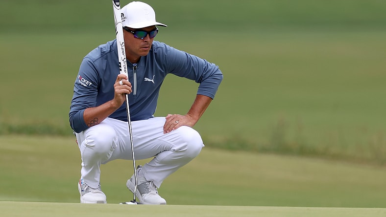 rickie fowler, round 1, 2023 u.s. open