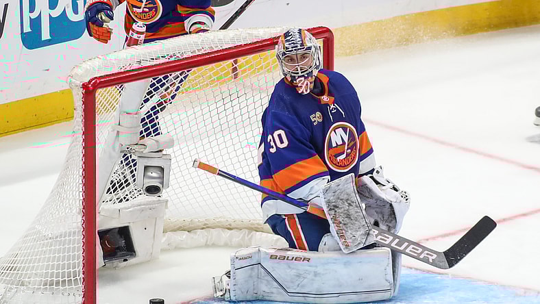 NHL: Stanley Cup Playoffs-Carolina Hurricanes at New York Islanders