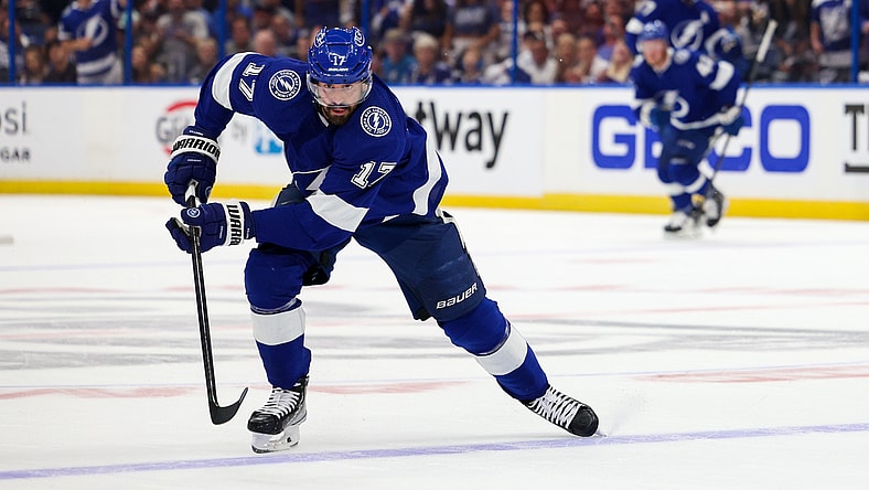 NHL: Stanley Cup Playoffs-Toronto Maple Leafs at Tampa Bay Lightning