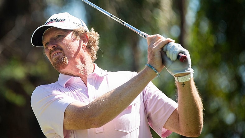 Tim Petrovic watches the ball during the Chubb Classic's final round on Sunday, Feb. 20, 2022 at the Tibur  n Golf Club in Naples, Fla.

Ndn 20120430 Chubb Classic Final Round 0377
