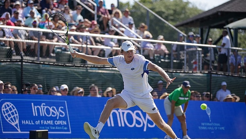 Alex Michelsen, Infosys Hall of Fame Open, Newport, Sunday, 7/23/23