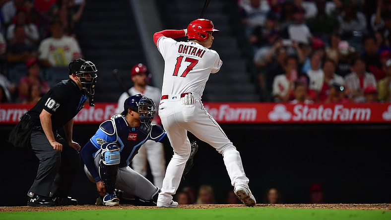 MLB: Game Two-Tampa Bay Rays at Los Angeles Angels
