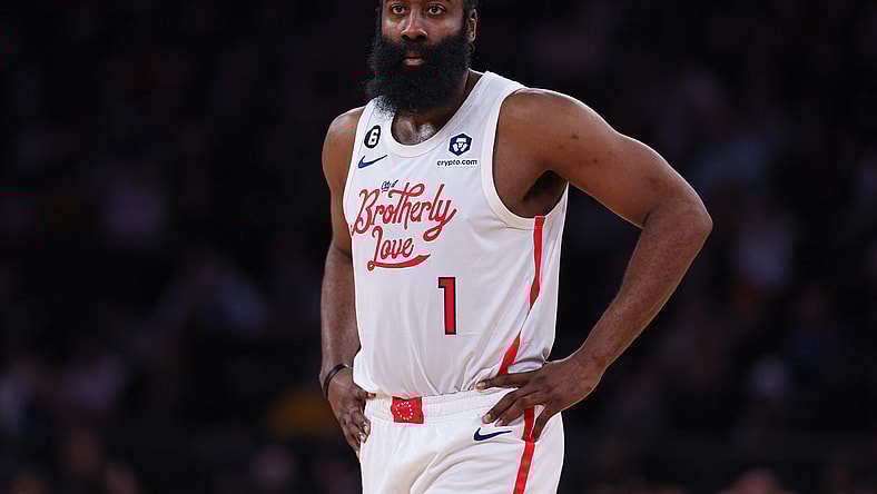 Philadelphia 76ers guard James Harden