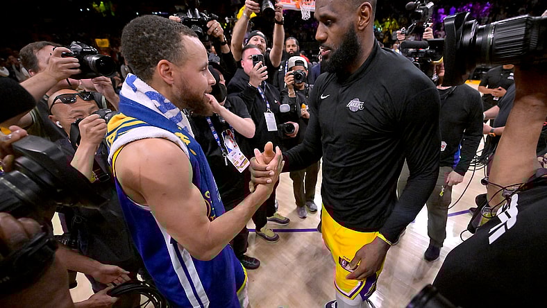 NBA: Playoffs-Golden State Warriors at Los Angeles Lakers