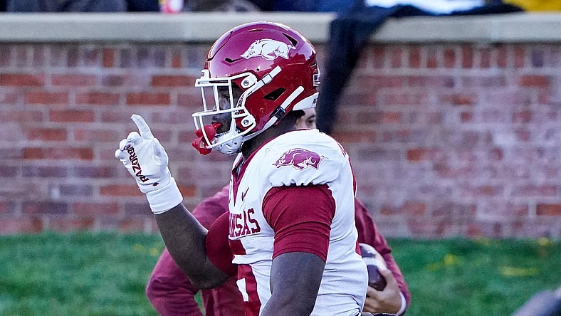 NCAA Football: Arkansas at Missouri