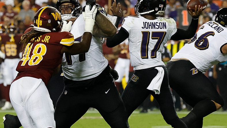 NFL: Preseason-Baltimore Ravens at Washington Commanders