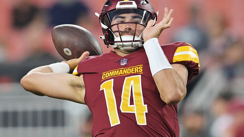 NFL: Preseason-Washington Commanders at Cleveland Browns