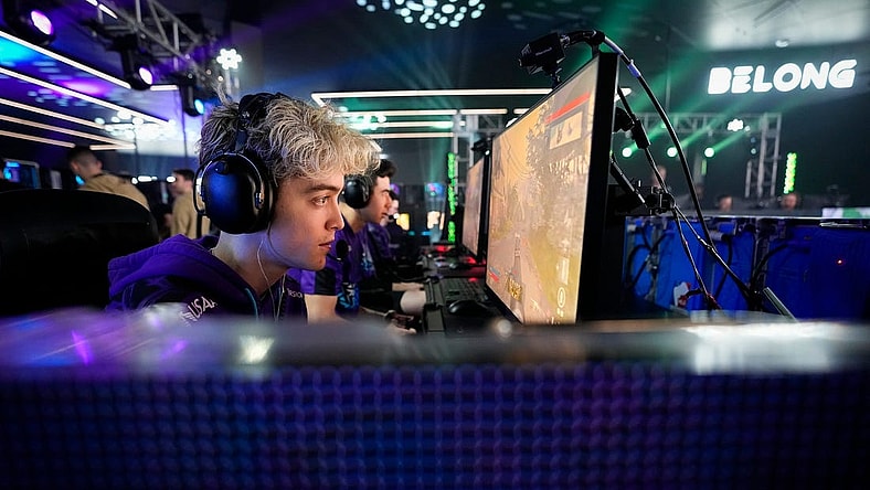 Eli "Standy" Bentz of Minnesota R  KKR competes in the Call of Duty League Pro-Am Classic esports tournament at Belong Gaming Arena in Columbus on May 6, 2022.

Call Of Duty Esports Tournament