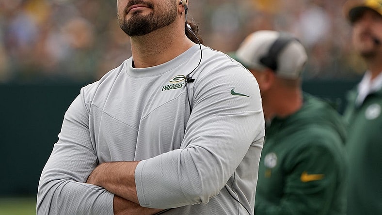 Green Bay Packers offensive tackle David Bakhtiari