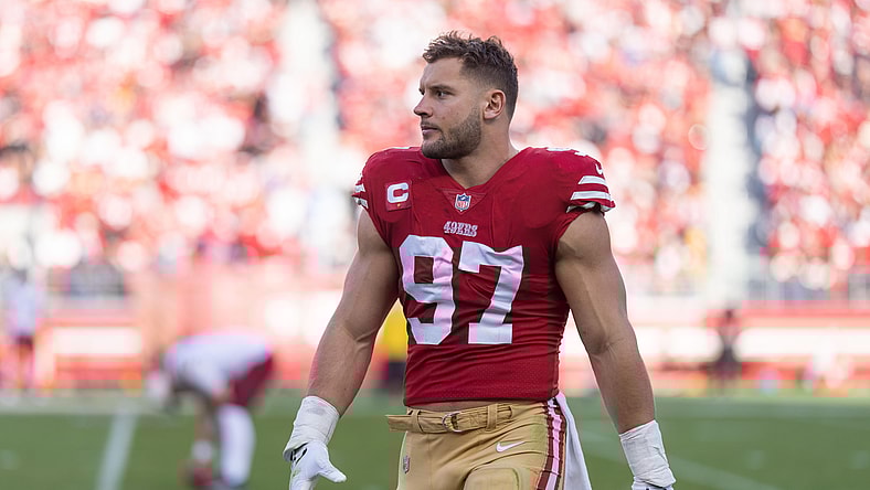 San Francisco 49ers defensive end Nick Bosa