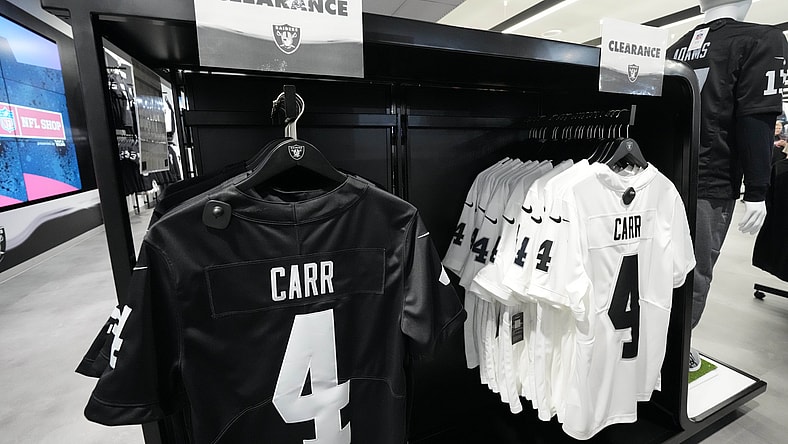 Las Vegas Raiders quarterback Derek Carr