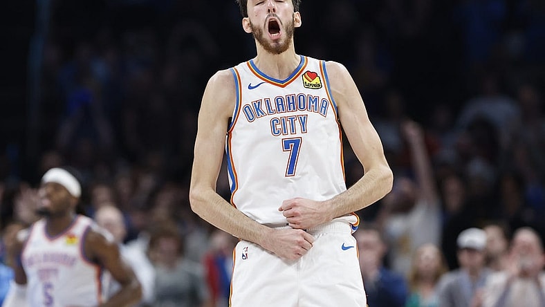Oklahoma City Thunder star Chet Holmgren