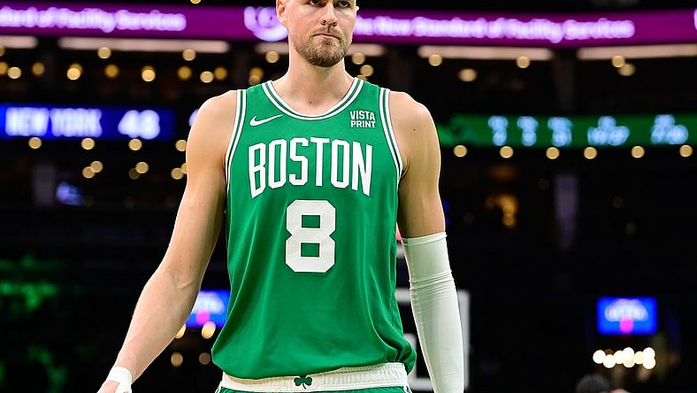 Boston Celtics center Kristaps Porzingis