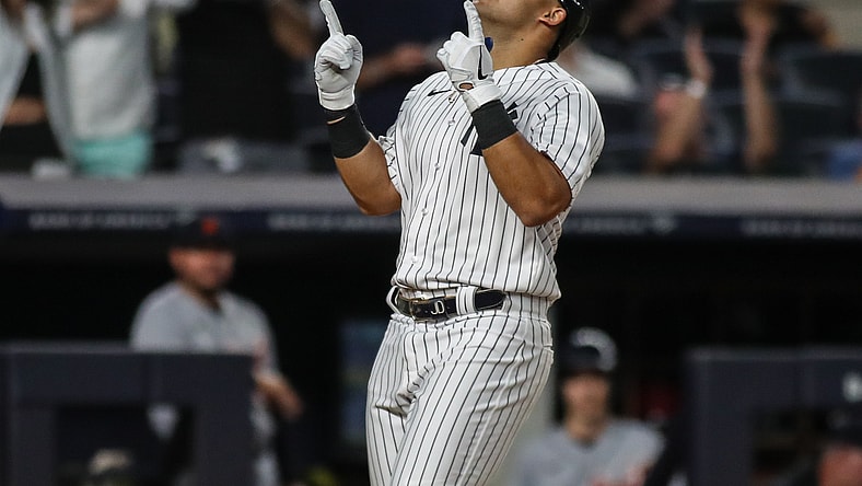 New York Yankees outfielder Jasson Dominguez