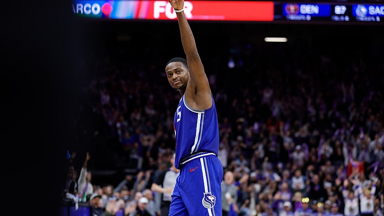 Sacramento Kings guard De'Aaron Fox
