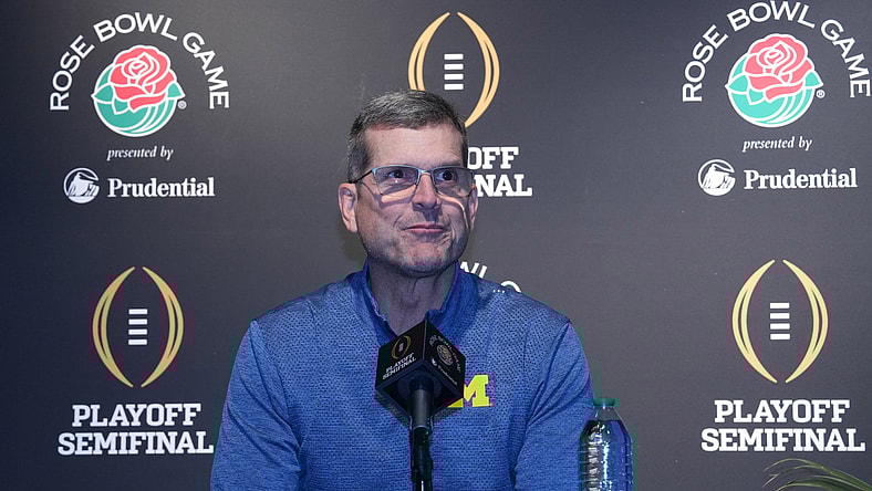 Michigan Wolverines coach Jim Harbaugh