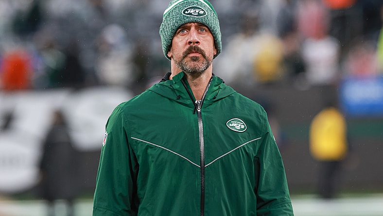 New York Jets quarterback Aaron Rodgers