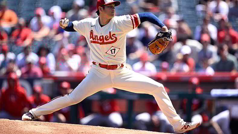 Shohei Ohtani pitching