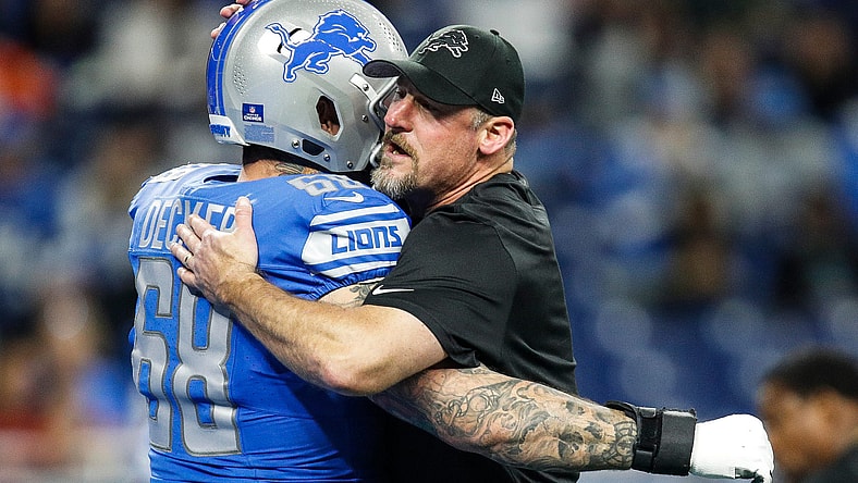 Detroit Lions offensive lineman Taylor Decker