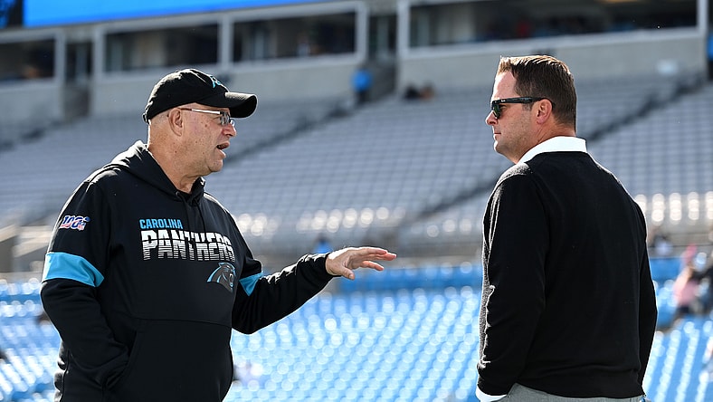 Carolina Panthers' David Tepper, Scott Fitterer