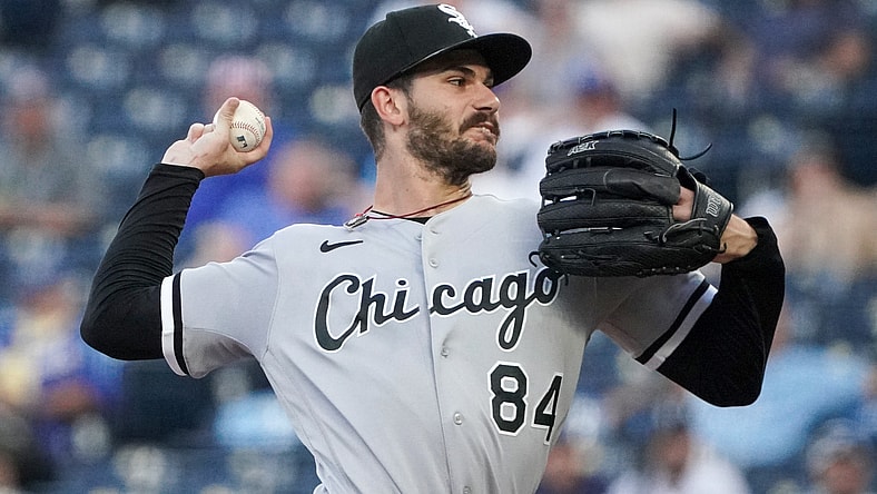 Chicago White Sox pitcher Dylan Cease