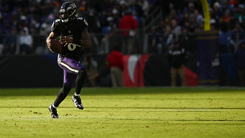 Baltimore Ravens' Lamar Jackson