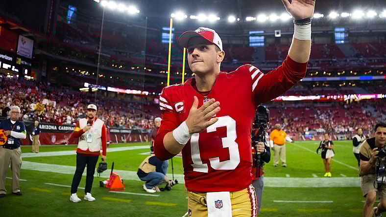 San Francisco 49ers' Brock Purdy