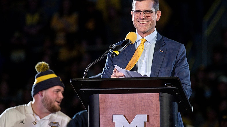 Michigan Wolverines coach Jim Harbaugh