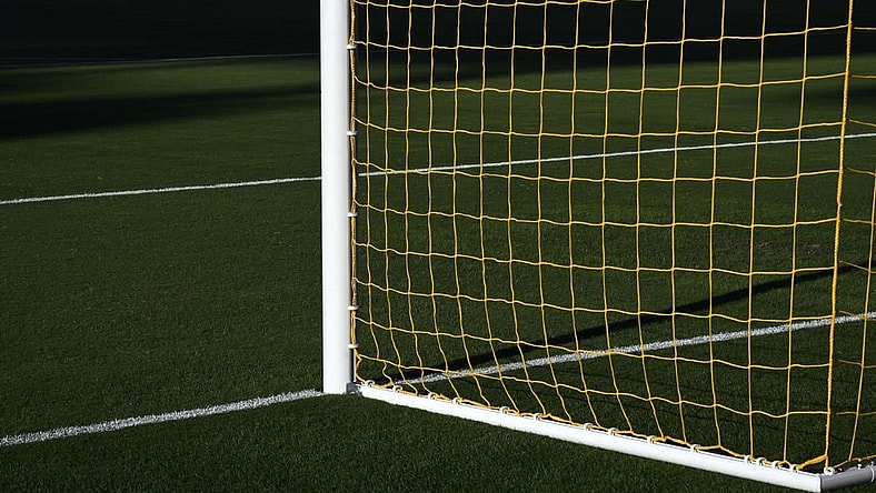 Aug 30, 2023; St. Louis, Missouri, USA; A general view of a goal at CITYPARK before the game between FC Dallas and St. Louis CITY SC. Mandatory Credit: Scott Rovak-USA TODAY Sports
