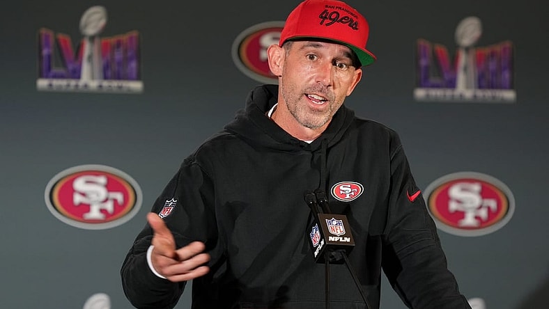 San Francisco 49ers' Kyle Shanahan