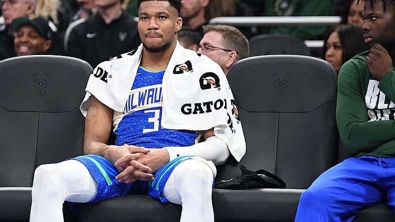 Milwaukee Bucks' Giannis Antetokounmpo