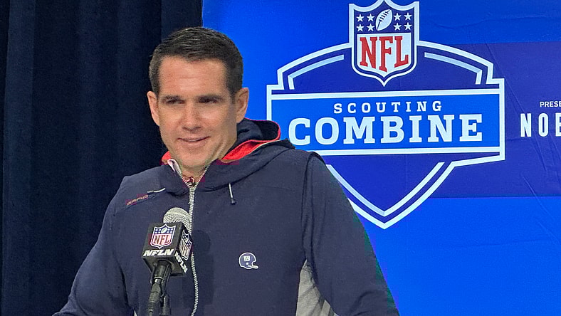 New York Giants Joe Schoen Saquon Barkley NFL Combine