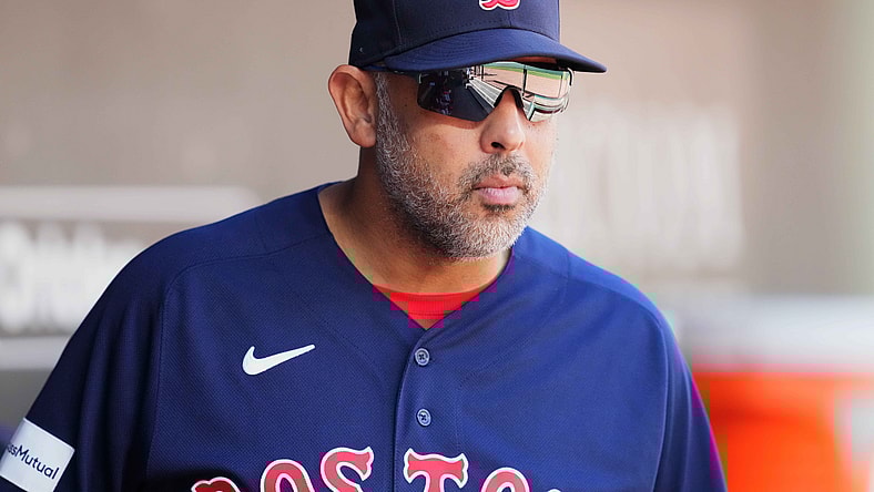 Boston Red Sox manager Alex Cora