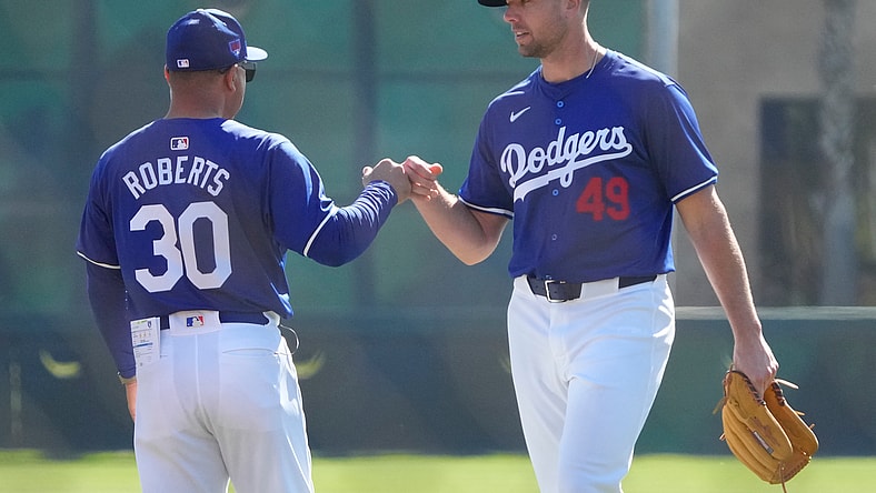 MLB: Los Angeles Dodgers-Workouts