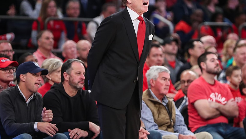 St. John's Red Storm head coach Rick Pitino