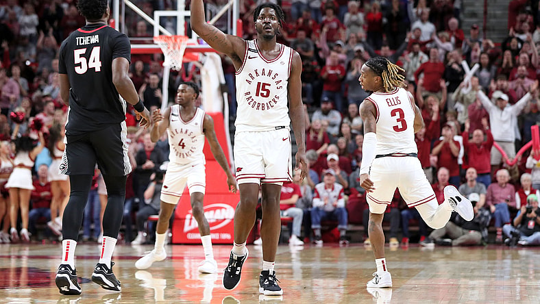 NCAA Basketball: Georgia at Arkansas