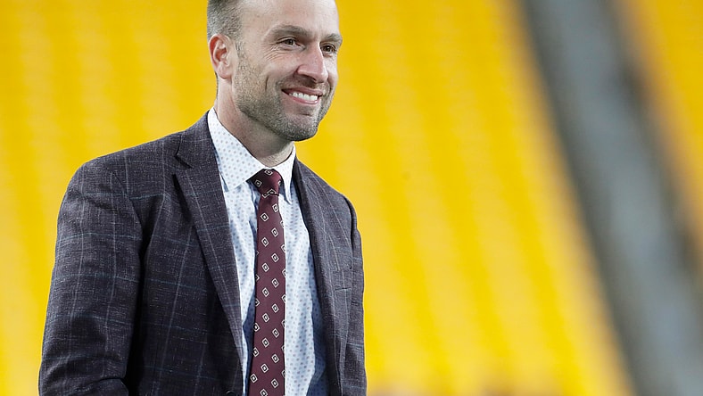 Green Bay Packers defensive coordinator Jeff Hafley