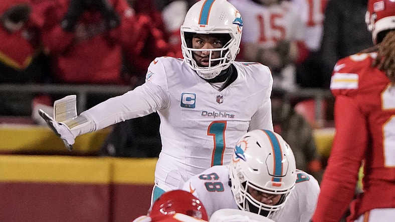 Miami Dolphins quarterback Tua Tagovailoa