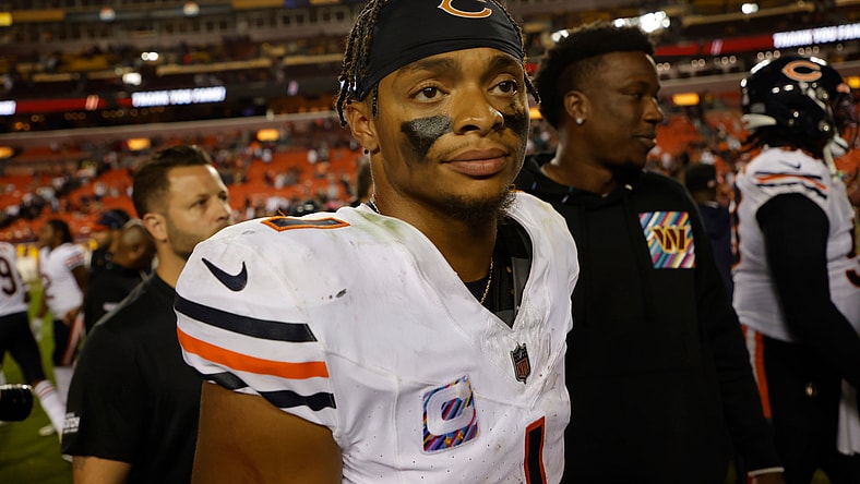 Chicago Bears quarterback Justin Fields