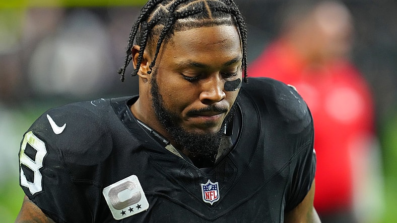 Las Vegas Raiders running back Josh Jacobs