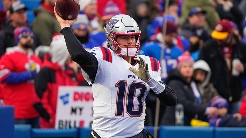 New England Patriots quarterback Mac Jones