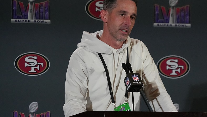 San Francisco 49ers coach Kyle Shanahan