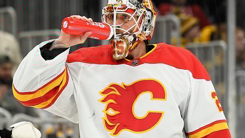 NHL: Calgary Flames at Boston Bruins