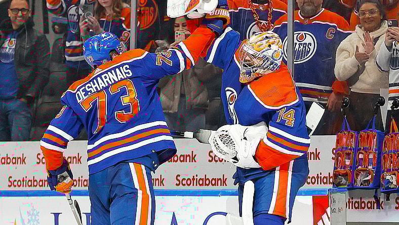 NHL: Nashville Predators at Edmonton Oilers