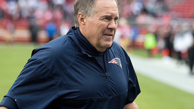 Bill Belichick against the San Francisco 49ers