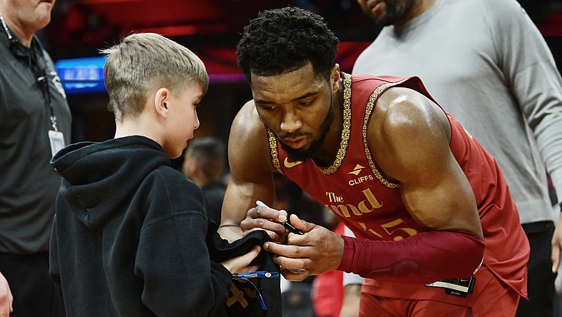 Cleveland Cavaliers guard Donovan Mitchell