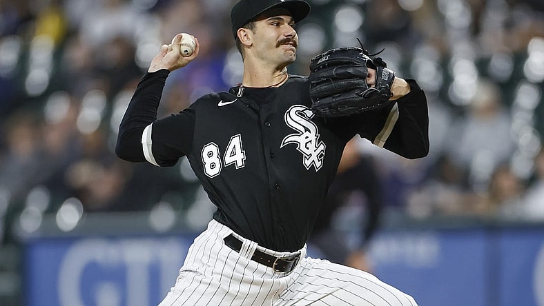 Dylan Cease against the San Diego Padres