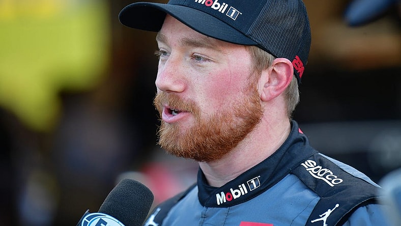 Mar 8, 2024; Avondale, Arizona, USA; NASCAR Cup Series driver Tyler Reddick (45) during Cup Series practice at Phoenix Raceway. Mandatory Credit: Gary A. Vasquez-USA TODAY Sports