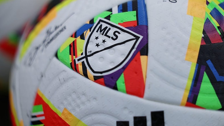 Mar 9, 2024; Orlando, Florida, USA; General view of soccer balls prior to the match between Minnesota United and Orlando City at Inter&Co Stadium. Mandatory Credit: Nathan Ray Seebeck-USA TODAY Sports